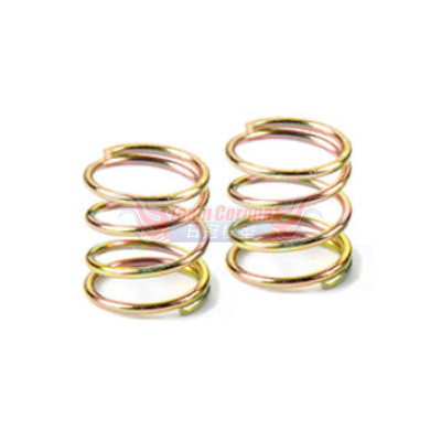 XRAY 372186 Front Coil Spring for 4mm Pin C=1.5-1.7 - Gold (2)